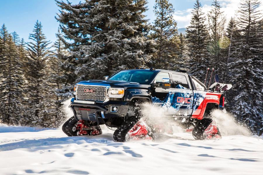  GMC Sierra 2500 HD All Mountain Concept 2017 года  (фото 3 из 8)